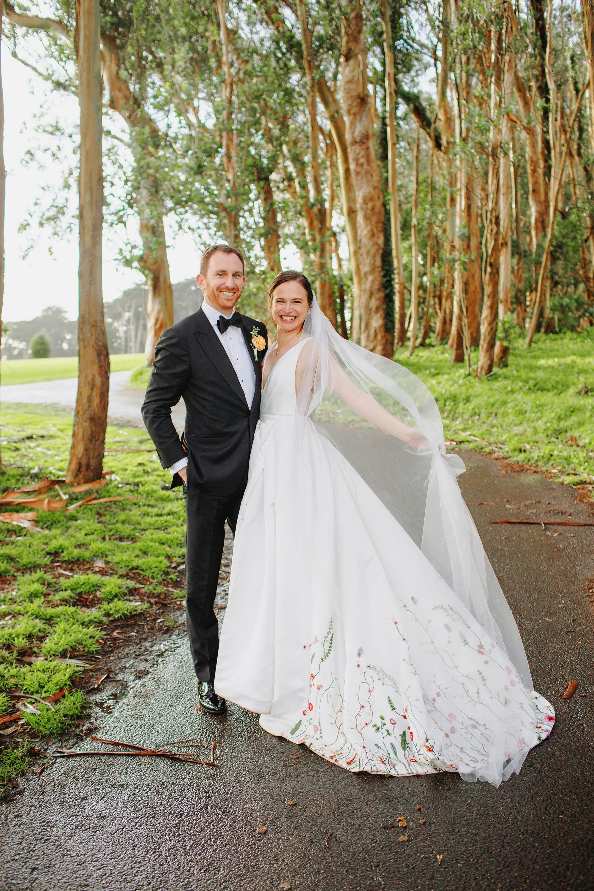 Bride and groom portrait post ceremony. Credit: Love Knot Photography by Isaac Klotz