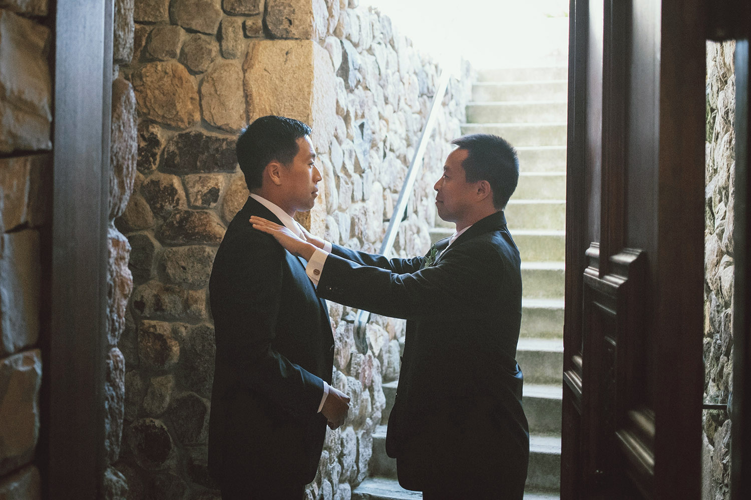 groom and his best man